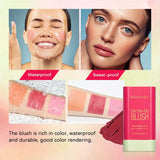NNETM Hydrating Lip and Cheek Cream Stick - Your Natural Blush and Highlight Duo