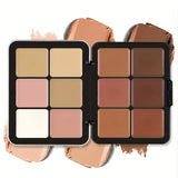 NNETM 12 Color Correcting Concealer Long Lasting Full Coverage Cream Foundation Palette