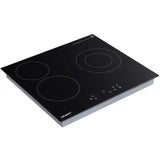 NNEDSZ Electric Ceramic Cooktop 60cm Kitchen Cooker 4 Burner Hob Touch Control 5200W
