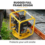 NNEMB 6.5HP Full Frame Concrete Vibrator Drive Unit, and 6M x 38mm Vibrating Shaft Combo