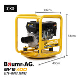 NNEMB BVB-400 6.5HP Concrete Vibrator Drive Unit, 50mm Australian Standard 3-Claw Dog Fitting