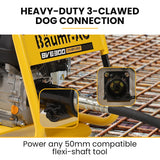 NNEMB 6.5HP Concrete Vibrator Drive Unit, and 6M x 38mm Vibrating Shaft Combo