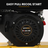 NNEMB 6.5HP Concrete Vibrator Drive Unit, and 6M x 50mm Vibrating Shaft Combo