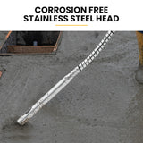 NNEMB CVS606 6 Metre x 60mm Concrete Vibrating Shaft, Australian Standard 3-Claw Drive Coupler