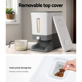 NNEDSZ 5-Star Chef Cereal Dispenser Rice Container 12KG