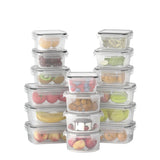 NNEDSZ 5-Star Chef Cereal Dispenser Food Storage Container 16PCS