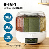 NNEDSZ 5-Star Chef Cereal Dispenser Grain Container 10KG