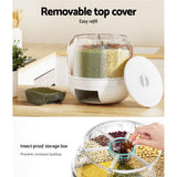 NNEDSZ 5-Star Chef Cereal Dispenser Grain Container 10KG