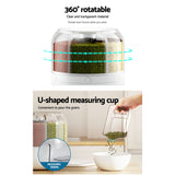 NNEDSZ 5-Star Chef Cereal Dispenser Grain Container 10KG