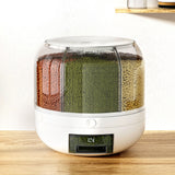 NNEDSZ 5-Star Chef Cereal Dispenser Grain Container 10KG