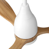 NNEDSZ Devanti 52'' Ceiling Fan AC Motor w/Light w/Remote - Light Wood