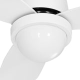 NNEDSZ Devanti 52'' Ceiling Fan DC Motor LED Light Remote Control - White