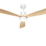 NNEDSZ Devanti 52'' Ceiling Fan AC Motor LED Light Remote - Light Wood