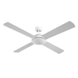 NNEDSZ Devanti 52'' Ceiling Fan AC Motor 4 Blades w/Remote - White