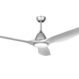 NNEDSZ Devanti 64 Inch Ceiling Fan DC Motor w/Light w/Remote - Silver