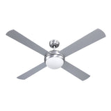 NNEDSZ Devanti 52'' Ceiling Fan AC Motor w/Light w/Remote - Silver