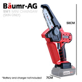 NNEMB SW1 20V Cordless Mini Chainsaw Skin Only, Electric Battery Powered Tree Pruner