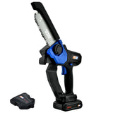 NNEMB SW6 20V Cordless Mini Chainsaw Kit, Electric Tree Pruner with Battery & Fast Charger