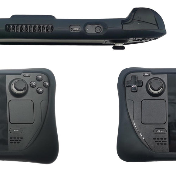 Steam Deck Silicone Case Set With Holder - Protect Your Console-1915197072076836865