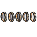 5-In-1 Hd Drone Lens Filter Kit For Dji Mavic Air - Star Effect Nd4 Nd8 Nd16 Cpl-1915197561958961153
