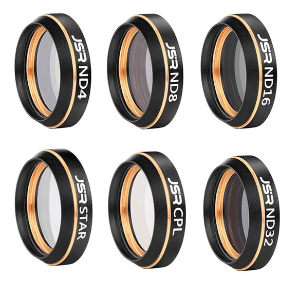 6-In-1 Hd Drone Lens Filter Kit For Dji Mavic Air - Star Effect Nd4 Nd8 Nd16 Nd32 Cpl-1915197219611480065