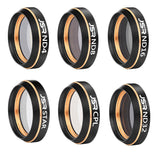 6-In-1 Hd Drone Lens Filter Kit For Dji Mavic Air - Star Effect Nd4 Nd8 Nd16 Nd32 Cpl-1915197219611480065