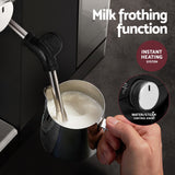 NNEDSZ 20 Bar Coffee Machine Espresso Cafe Maker Black