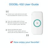 Wireless Music Receiver For Car With 3.5Mm Jack - Mini Bluetooth White-1915196621746999302