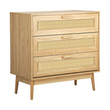 NNEED 3 Chest of Drawers Clothes Storage Rattan
