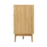 NNEED 9 Chest of Drawers Rattan Lowboy Wooden