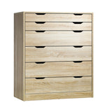 NNEED 6 Chest of Drawers Tallboy Wooden