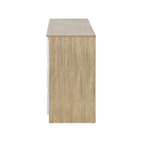 NNEED 6 Chest of Drawers Tallboy Cabinet Dresser Table Wooden White Furniture