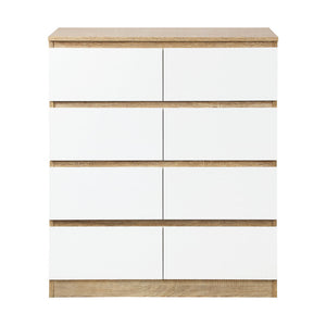 NNEED Chest of Drawers 8 Drawers Tallboy
