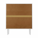 NNEED 4 Chest of Drawers Tallboy White Gold