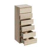 NNEED 6 Chest of Drawers Tallboy Dresser Table Natural