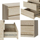 NNEED 6 Chest of Drawers Tallboy Dresser Table Natural