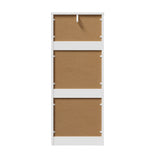 NNEED 6 Chest of Drawers Lowboy Handle-Free White