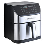 NNEMB 8L Air Fryer, Electric Digital Airfryer with Large Basket, Silver