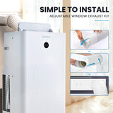 NNEMB 3.5kW Portable Air Conditioner, with Dehumidifier Mode & Fan Cooler