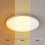 NNEDSZ Leier Ceiling Light LED Round 31W Ultra-THIN 5CM Oyster Lamp Modern Cool/Warm