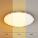 NNEDSZ Leier Ceiling Light LED Round 42W Ultra-THIN 5CM Oyster Lamp Modern Cool/Warm