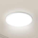 NNEDSZ Leier Ceiling Light LED Round 42W Ultra-THIN 5CM Oyster Lamp Modern Cool/Warm