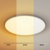 NNEDSZ Leier Ceiling Light LED Round 46W Ultra-THIN 5CM Oyster Lamp Modern Cool/Warm
