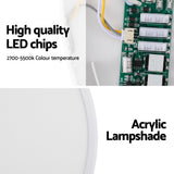 NNEDSZ Leier Ceiling Light LED Round 54W Ultra-THIN 5CM Oyster Lamp Modern Cool/Warm