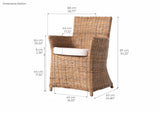 NNENVS Bishop Dining Chair (Set of 2)
