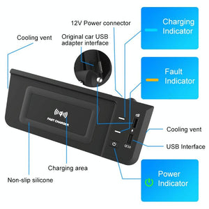 15W / 10W Wireless Charger For Audi Q5L 2018-2022 - Qi Standard-1915197516341710849