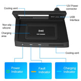 10W Wireless Charger For Volkswagen Tiguan 2017-2021 - Qi Standard Quick Charging-1915197111440379905