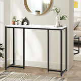 NNEED Console Table with Metal Frame 95 x 29 x 78.5