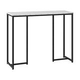 NNEED Console Table with Metal Frame 95 x 29 x 78.5