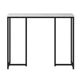 NNEED Console Table with Metal Frame 95 x 29 x 78.5